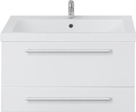 Тумба 1Marka Соната 58П 2в.я. Белый глянец