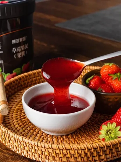 Джем со вкусом КЛУБНИКИ (вес нетто-1,3 кг, брутто-1,4 кг)