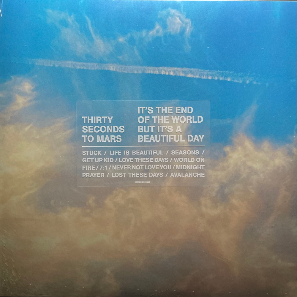 30 Seconds To Mars ‎– It's The End Of The World But It's A Beautiful Day (Германия 2023г.) Orange