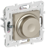 SKANDY Светорегулятор поворотный 600Вт SK-D01Sh шампань IEK