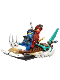 Конструктор Ниндзя Морская битва на катамаране 820 дет 3083