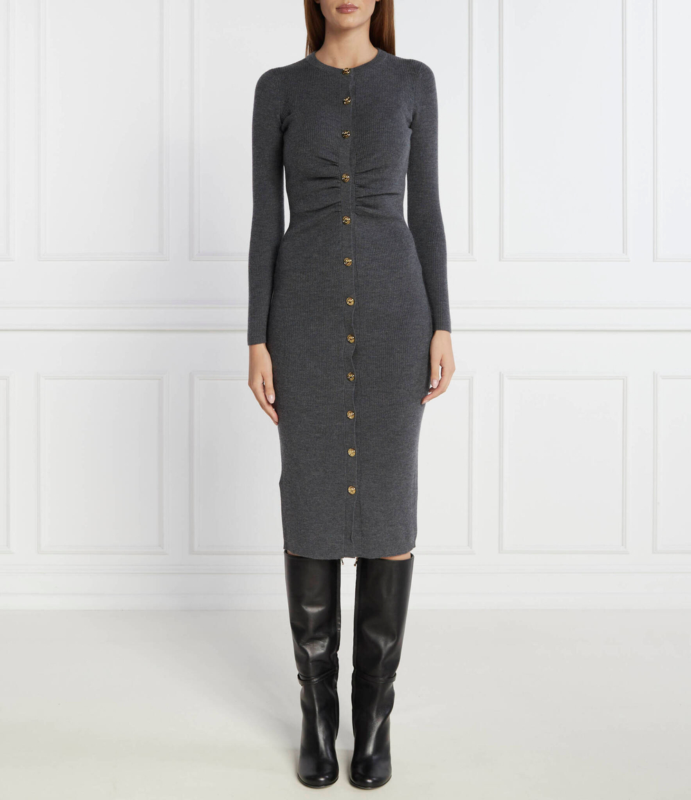 Хлопковое платье Pinko - графитовый(101926 A15S)