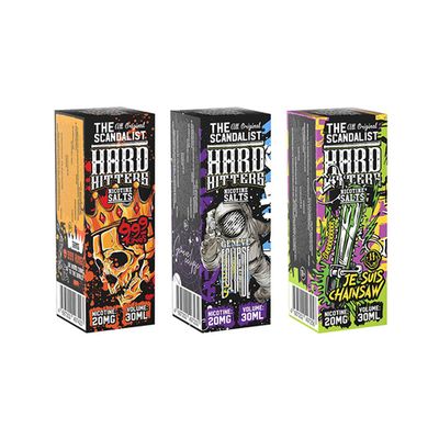 Жидкость The Scandalist Hardhitters Salt 2% 30 ml