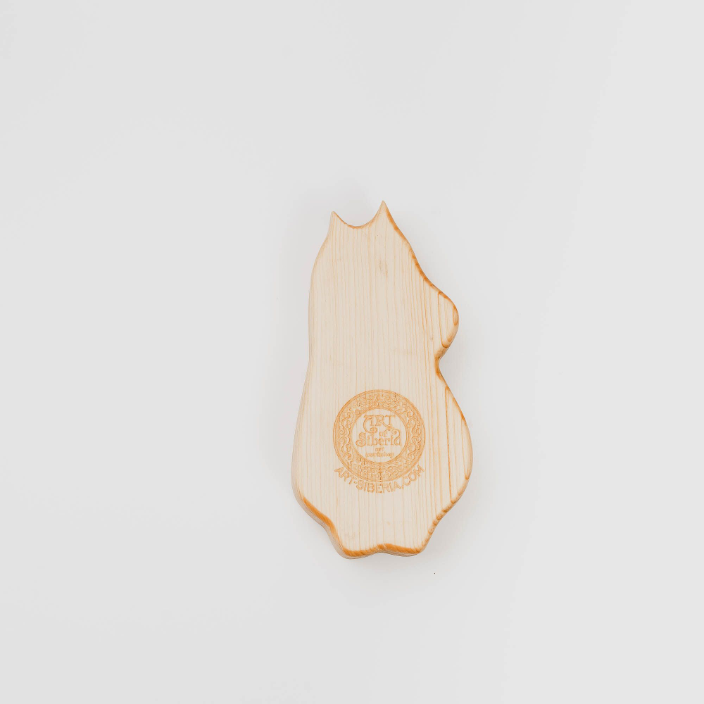 Менажница "Муми-тролли" из Сибирского кедра