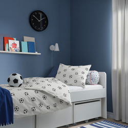 IKEA SPARKA  (ИКЕА СПАРКА)  -  Плюшевый, футбольный/черно-белый