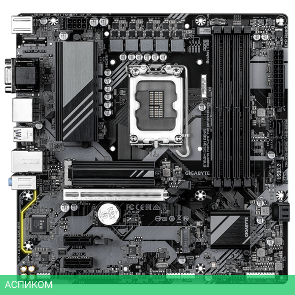 Материнская плата Gigabyte B760M DS3H Gen5