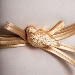 Банкетка Терра Эйри Confetti-Cream Айвори Мраморное золото