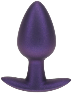 Shots Media Metallic Pur M - Анальная пробка из силикона
