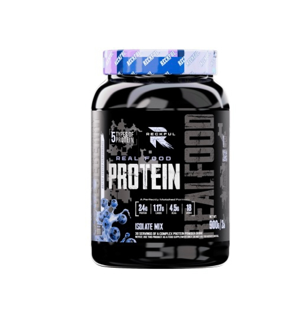 Reckful Real Food Protein Isolate-mix NO lactose (900 гр.)