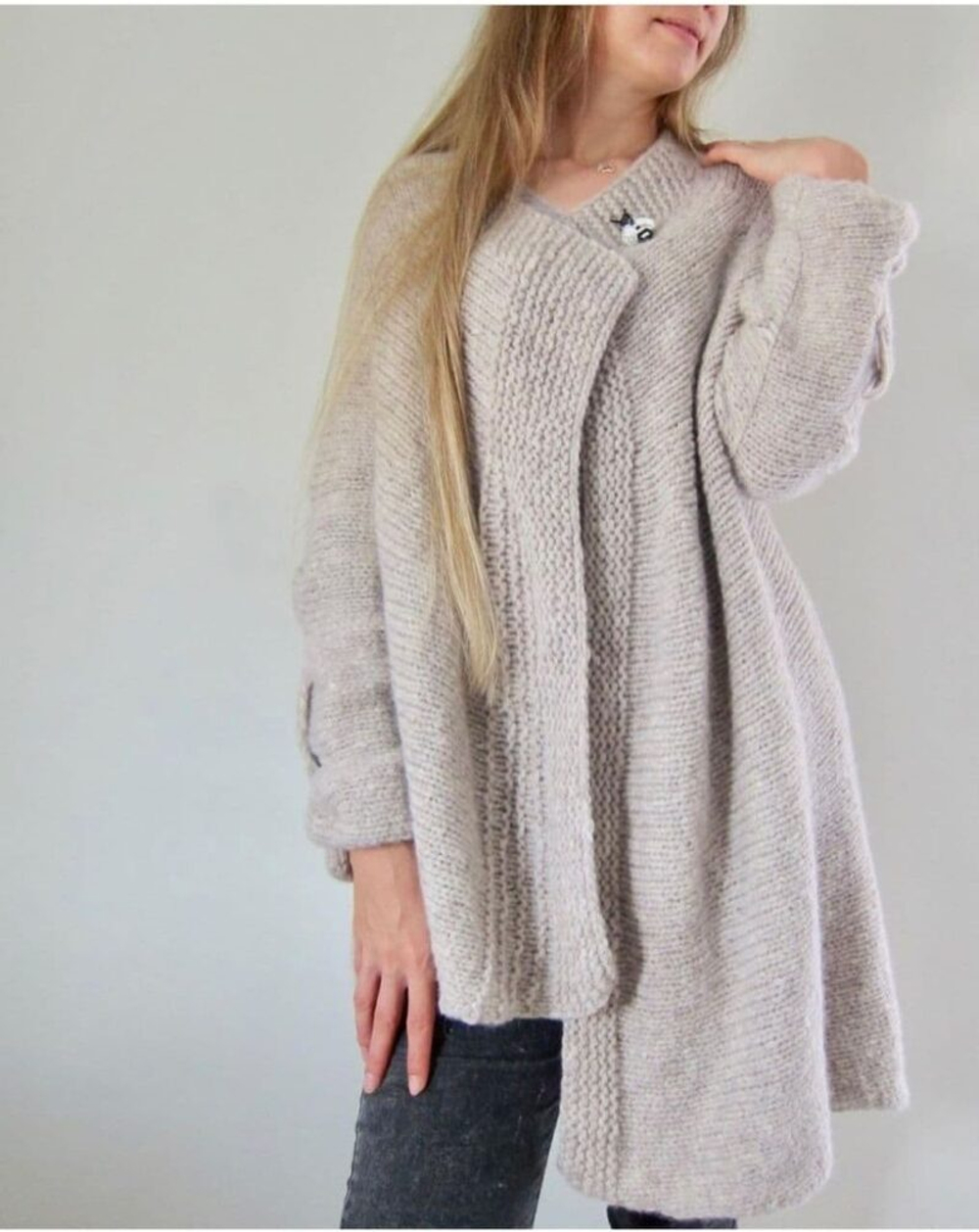 МК Кардиган Поперек