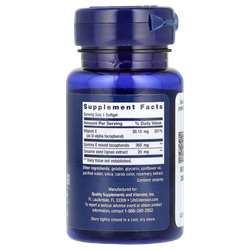 Life Extension Gamma E Mixed Tocoferrols 60 softgels , Витамин Е