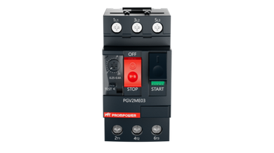 Автоматический выключатель защиты двигателя Prompower PGV2-ME03 серии Pulse, 0,25-0,4(A)