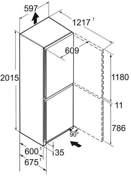 Холодильник Liebherr CBNsfd 5723-20 001