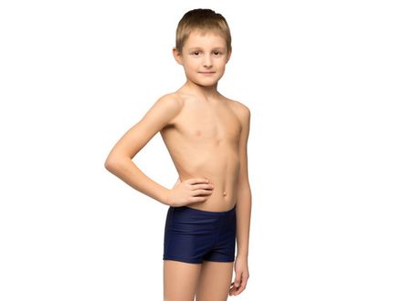 Плавки-шорты детские однотонные тёмно-синие размер 28 Korri :П56-011 #30174