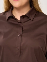 Платье-рубашка с карманами