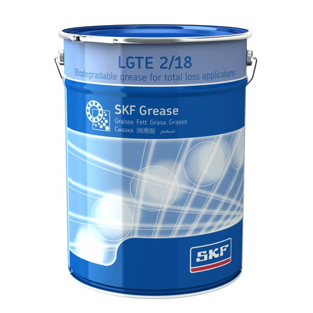 Biodegradable grease for total loss applications LGTE 2/18
