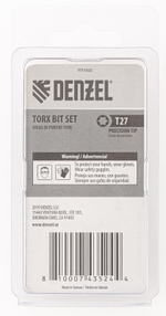 Бита T27x50, 5 шт. Denzel