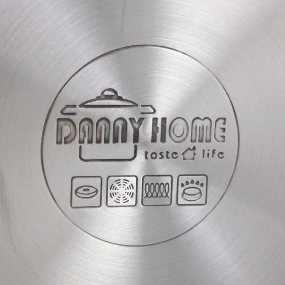 Набор посуды из нержавеющей стали EMMA 3 предмета (3 кастрюли 1,9л, 2,7л, 3,6л), DH14-3