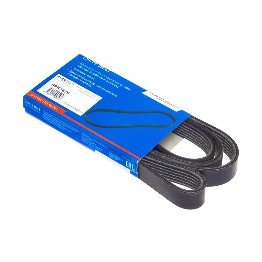 Ремень поликлиновый AVANTECH 6PK1670