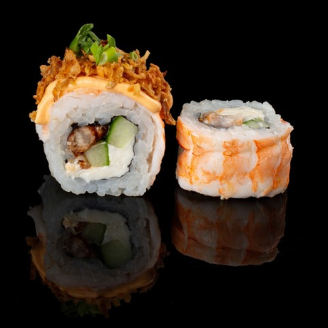 Ролл Креветка угорь спайси 8 шт.🌶️