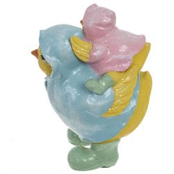 GAEM Фигурка декоративная "Курица с цыплёнком", L10,5 W8,5 H14 см