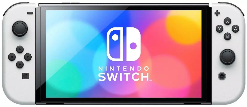 Игровая приставка Nintendo Switch OLED 64 ГБ, без игр, белый