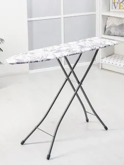 Доска гладильная Nika «Белль», 106,5×29 см, два положения высоты 70, 80 см, рисунок МИКС