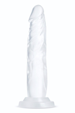 Прозрачный фаллоимитатор-реалистик Crystal - 19 см. (Цвет: прозрачный)