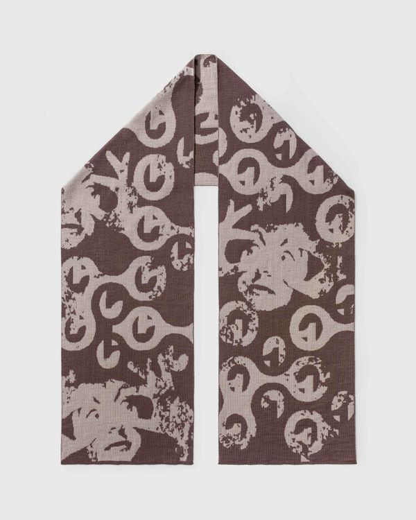 Шарф Binary Bean коричневый - фото 5