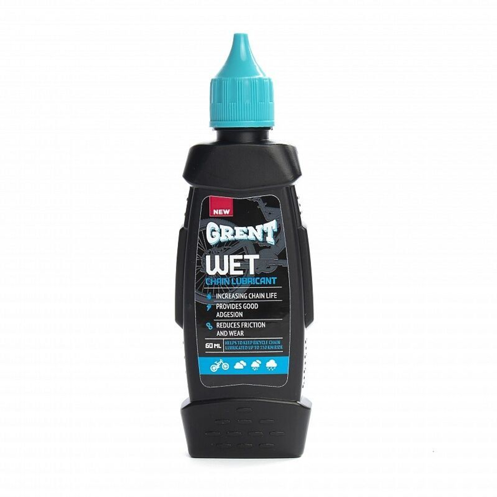 Смазка-вело Цепная д/влажной погоды 60мл.GRENT Wet Lube (32131)