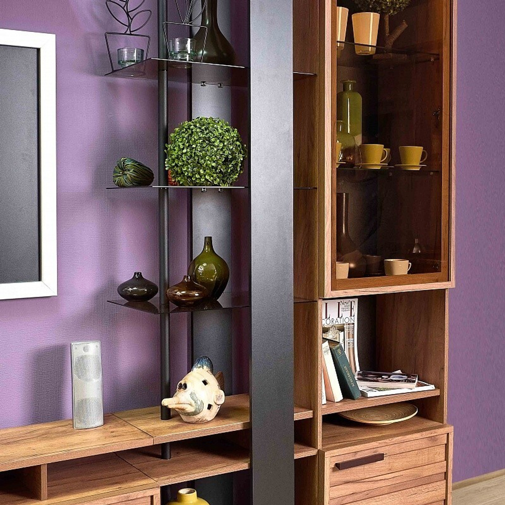 Шкаф для посуды Nature 13, дуб табачный