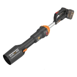 WORX WG585E 40В аккумуляторная воздуходувка (2 x 4 Ач, ЗУ) 63 м/с