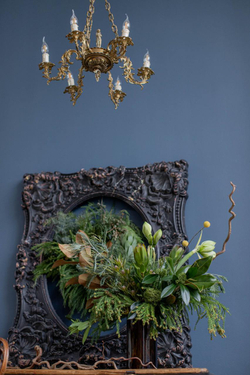 Букет символ года Green wooden snake