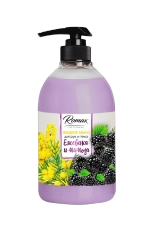 Жидкое мыло «Ежевика и мимоза» Romax, 1 л.
