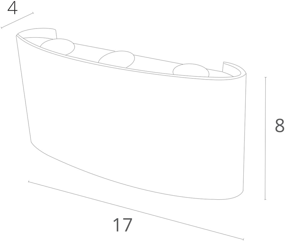 Уличный накладной светильник Arte Lamp A3722AL-2BK