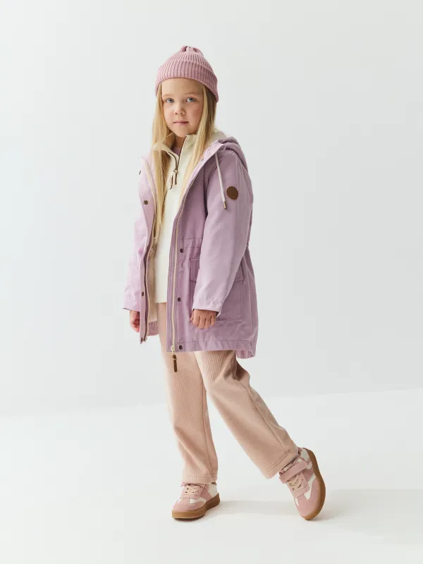 Парка демисезонная на меху 