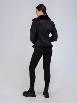 Дубленка зимняя короткая