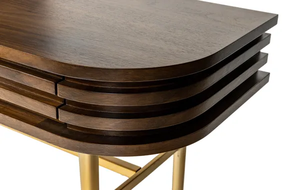 Консоль Alpha, 125х75 см, шпон американского ореха