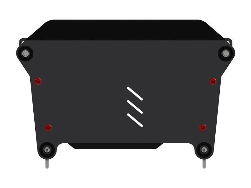 Защита картера и КПП Sheriff для Great Wall Hover H6 2011-2017 арт.28.2528
