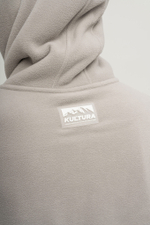 Худи KUL'TURA "HALF ZIP FLEECE" Серый