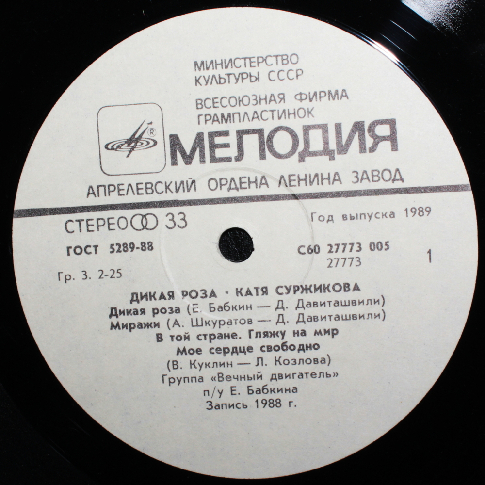 Катя Суржикова / Дикая Роза (LP)