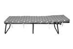 Кровать раскладная Соната мягкая лист 50мм арт.РП-700-Э-50 (цвет ткани серый рис.тетрис (1 шт. в уп.)