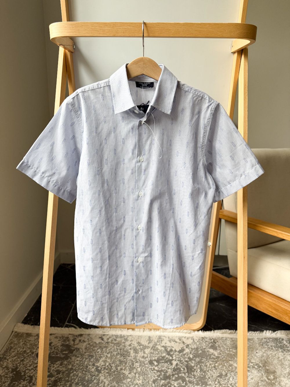 Новая хлопковая рубашка Dal Lago, 146