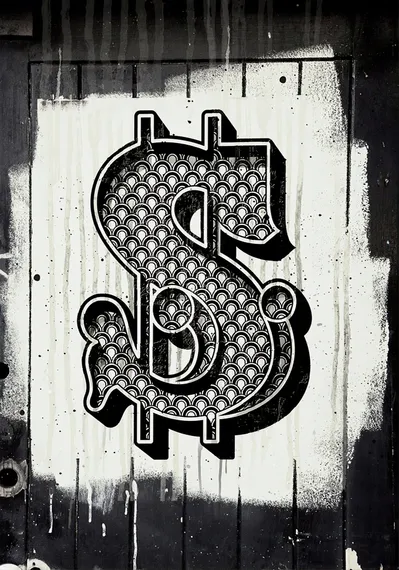 Постер "Знак доллара"