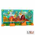 Интерактивная стена для детей «Путь к вершине», 4,8×1,8×0,6 м