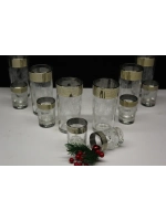 Набор 12 предметов стакан и стопка