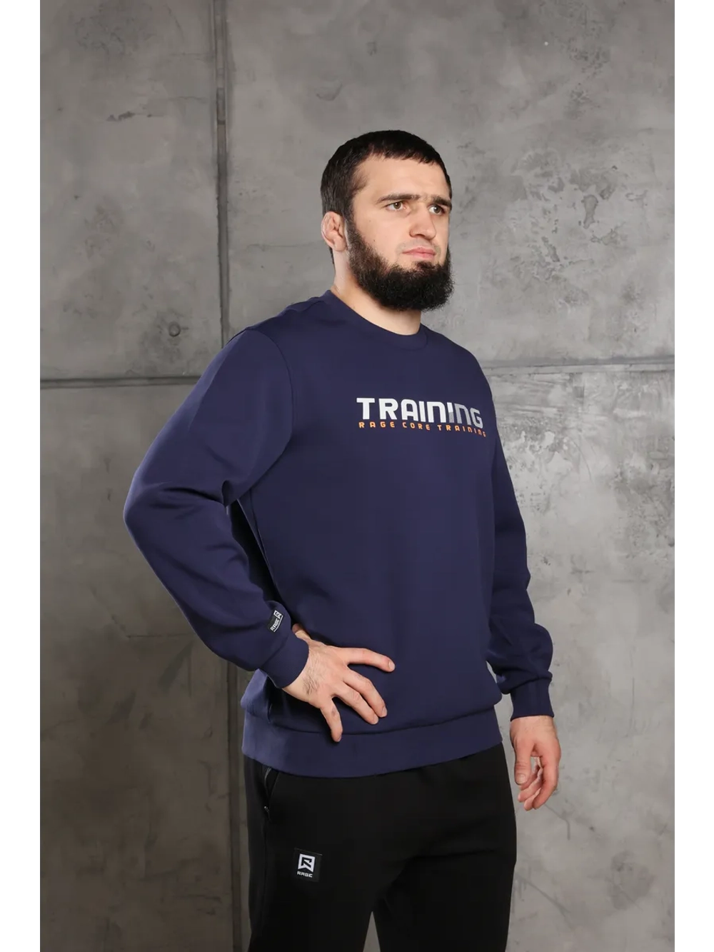 Хлопковый свитшот с логотипом