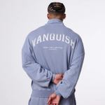 Толстовка VANQUISH Better Than Yesterday Zip Sweater Washed Blue