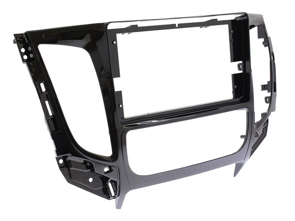 Магнитола для Mitsubishi L200 5 2015-2019 (климат), Pajero Sport 3 2016-2023 (МКПП), FIAT Fullback - Airoc AB-2616 (кнопки и крутилки), Android 13, TS20, 6/128Гб, SIM-слот, CarPlay