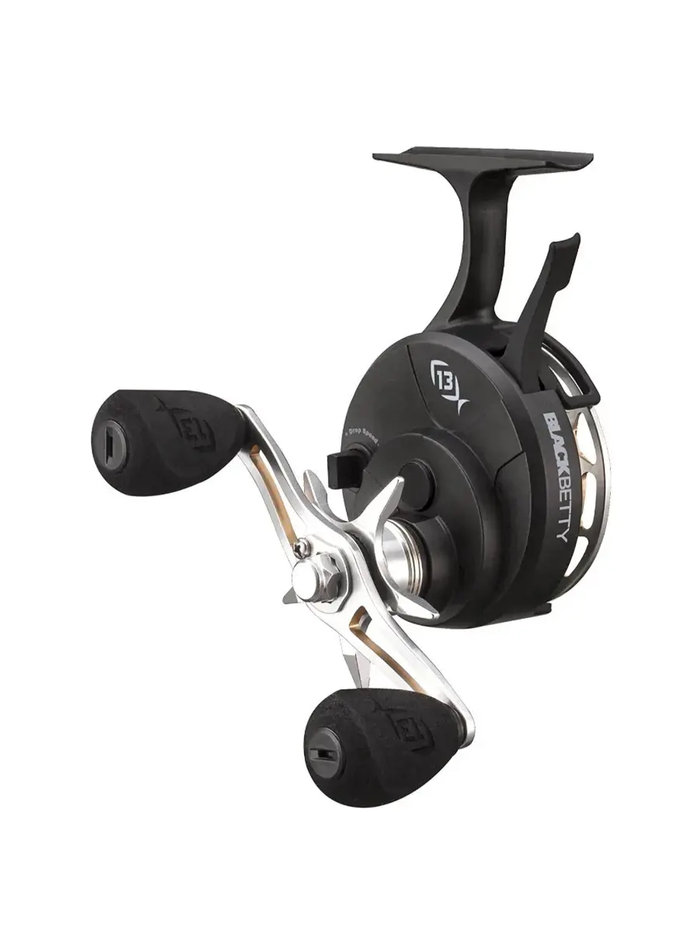 Катушка инерционная Black Betty Freefall Carbon